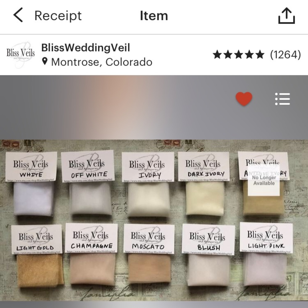 One Tier Raw Edge Veil